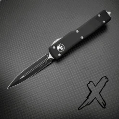 Microtech UTX-70 147-1 Double Edge Black Standard