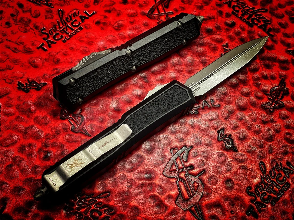 Microtech MAKORA Double Edge Apocalyptic Standard Signature Series 2 Microtech MAKORA Double Edge Apocalyptic Standard Signature Series - Image 2