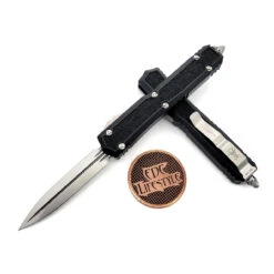 Microtech Makora 206-10S Stonewash Double Edge