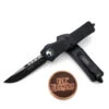 Microtech Troodon 139-1T Tactical Single Edge Black Standard