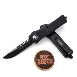 Microtech Troodon 139-1T Tactical Single Edge Black Standard