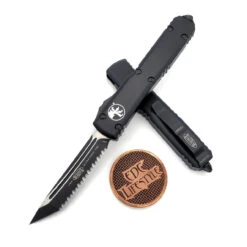 Microtech Ultratech 123-3T Full Serrated Tactical Tanto Edge