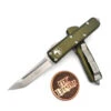 Microtech UTX-85 233-10OD Olive Drab Green Stonewash Tanto