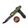 Microtech UTX-85 233-3OD Green Tanto Full Serrated
