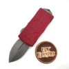 MicrotechExocet 157-10APRD Apocalyptic BladeRed Exocet OTF Money Clip