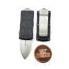 MicrotechExocet 157-10 Black Stonewash Double Edge Exocet OTF Money Clip