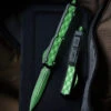 Microtech Makora USN Show Special 2023 206-1BIGMS Green Mamba