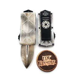 MicrotechExocet 157-1SA Star Wars Sand Trooper Double Edge Exocet OTF Money Clip