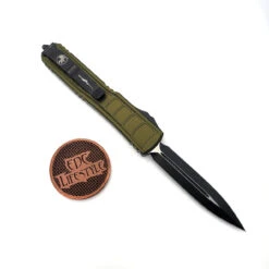 Microtech Ultratech 122II-1ODS Green Double Edge Step Side -Microtech Shop 300797388 1927587097443936 4535820050154856554 n 85315.1661215943