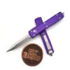Microtech UTX-70 147-10PU Purple Double Edge Stonewash Standard