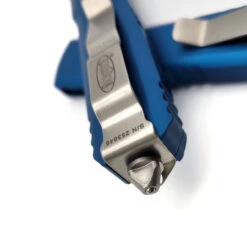 Microtech Ultratech 121-10BL Blue Single Edge Stonewash -Microtech Shop 307314999 1532194927237397 3124656031969009682 n 05073.1663820960