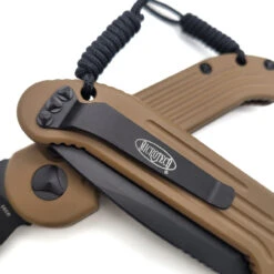 Microtech L.U.D.T. 135-1TA Cerakote Tan Black Standard LUDT -Microtech Shop 308717774 1312834626136449 660047201871522665 n 88260.1667521365