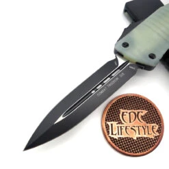 Microtech 142-1GTJGS Combat Troodon Jade Green G-10 Composite Top Double Edge Black Standard -Microtech Shop 310239130 1183216639076369 5137915130261659158 n 17576.1665543745