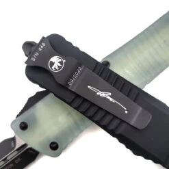 Microtech 142-1GTJGS Combat Troodon Jade Green G-10 Composite Top Double Edge Black Standard -Microtech Shop 310443700 676324880269472 9021415521405089163 n 22701.1665543746
