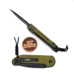 Microtech L.U.D.T. 135-2OD OD Green LUDT Partial Serrated -Microtech Shop 310450375 812008690041032 5515571907839949702 n 44196.1665526695