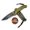 Microtech L.U.D.T. 135-2OD OD Green LUDT Partial Serrated