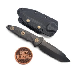 Microtech 114M-3DLCCFS Socom Alpha Mini Fixed DLC Tanto Blade Full Serrated Carbon Fiber Handles -Microtech Shop 311985309 633105121800190 3404434687385421406 n 01119.1666240471