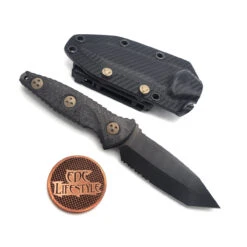 Microtech 114M-2DLCCFS Socom Alpha Mini Fixed DLC Tanto Blade Partial Serrated Carbon Fiber Handles -Microtech Shop 312027891 648184883499856 8403774413311872906 n 64242.1666240417