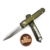 Microtech Ultratech 122-10OD OD Green Double Edge Stonewash