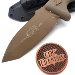 Microtech Knives Currahee 103-1TA Tanto Fixed Blade Tan -Microtech Shop 312841723 1512282549254133 5165344970396823560 n 67700.1666834625