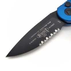 Microtech L.U.D.T. 135-2BL Blue LUDT Partial Serrated -Microtech Shop 314546670 1063734577577612 5891964133288012542 n 10707.1668045442