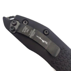 Microtech Borka Auto Stitch A S/E 169-3DLCTS DLC Full Serrated Standard DLC Hardware Pre-owned Serial 009 -Microtech Shop 316136514 1193398701255289 2185372140305853062 n 30098.1669232050