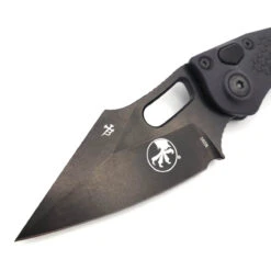 Microtech Borka Auto Stitch A S/E 169-1DLCTS DLC Standard DLC Hardware Pre-owned Serial #006 - Big Logo -Microtech Shop 316202323 1558019887979943 3169258529941169463 n 09122.1669322996