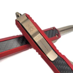 Microtech Makora 206-15RDCFIS Red Carbon Fiber Inlay Bronze Full Serrated Double Edge -Microtech Shop 316315078 5872672179463134 6311190898251003199 n 39480.1669150882