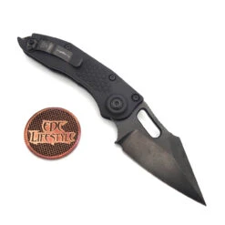 Microtech Borka Auto Stitch A S/E 169-1DLCTS DLC Standard DLC Hardware Pre-owned Serial #006 - Big Logo -Microtech Shop 316444276 826746278445892 4439109740967862412 n 87788.1669322996