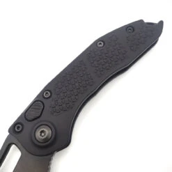 Microtech Borka Auto Stitch A S/E 169-3DLCTS DLC Full Serrated Standard DLC Hardware Pre-owned Serial 009 -Microtech Shop 316719276 806582197082010 5694469166270800586 n 89067.1669232050