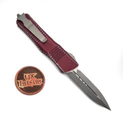 Microtech Combat Troodon 142-10DMR Distressed Merlot Apocalyptic Double Edge -Microtech Shop 318134564 1814810132186097 2890285476097951116 n 87836.1670309918