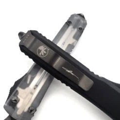 Microtech Ultratech 122-3DLCTCLS Clear Top DLC Double Edge Full Serrated -Microtech Shop 320614684 1089862391709993 9144854200917008083 n 22506.1672091331
