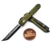 Microtech Ultratech 119-1ODS OD Green Hellhound Black Standard