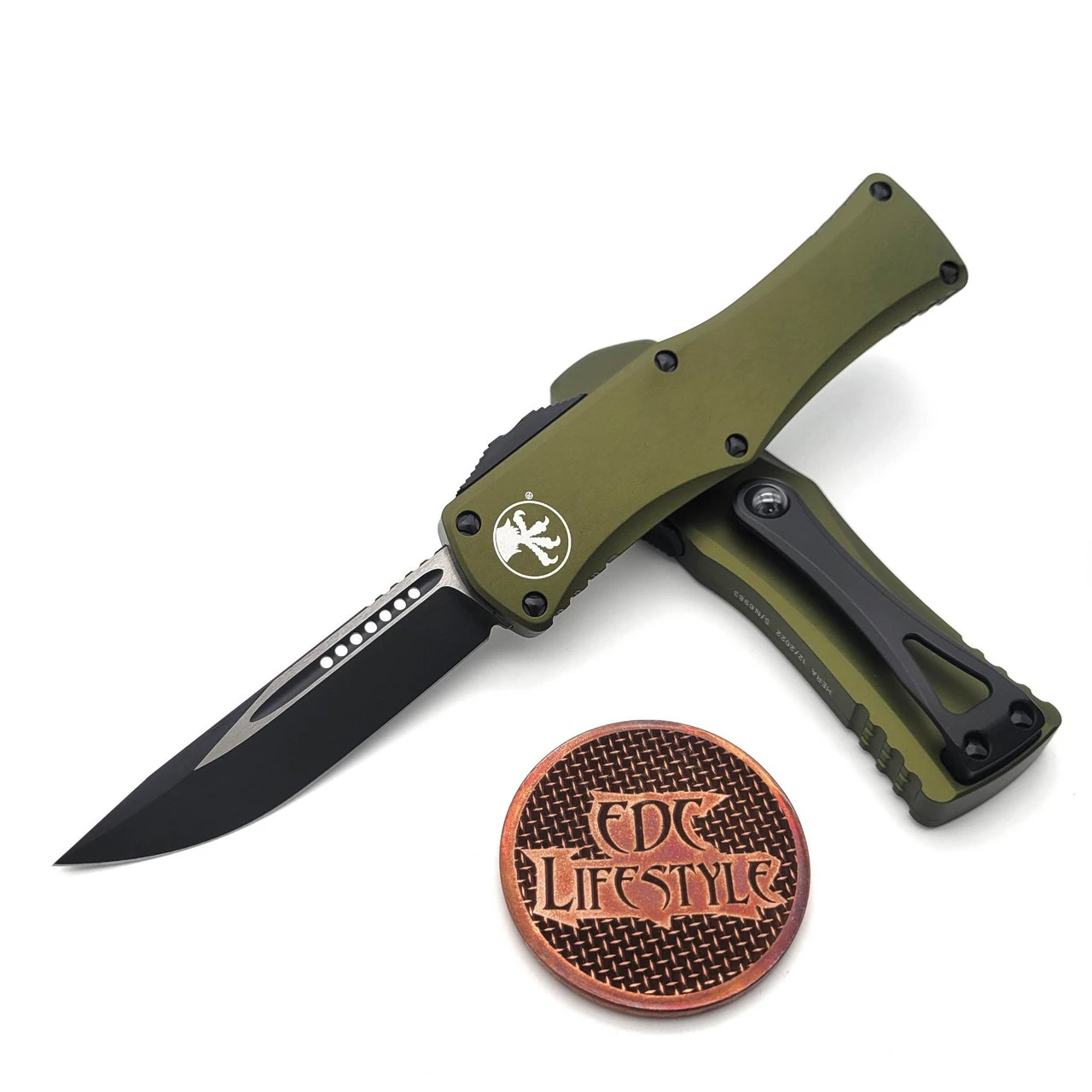 Microtech 703-1OD Hera Single Edge Black Standard 1 Microtech 703-1OD Hera Single Edge Black Standard