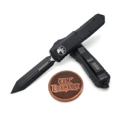 Microtech UTX-85230-1T Tactical Double Edge Spartan Black Standard