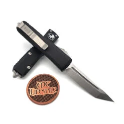 Microtech UTX-85 233-10 Black Stonewash Tanto -Microtech Shop 322152072 2343035799191658 5067698322068944988 n 63271.1672091136