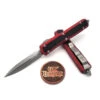 Microtech Makora 206-10RDS Red Stonewash Double Edge