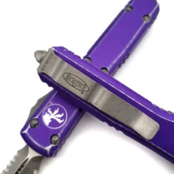Microtech Ultratech 122-D12DPU Distressed Purple Double Full Serrated Double Edge Apocalyptic -Microtech Shop 326133276 924049218762558 7039856074139972557 n 22363.1674747077