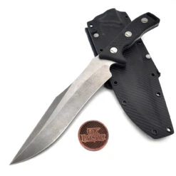 Microtech 104-10 Arbiter Fixed Blade Stonewash
