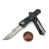 Microtech Combat Troodon 143-10 Black Stonewash Single Edge