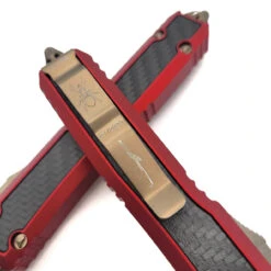Microtech Makora 206-13RDCFIS Red Carbon Fiber Inlay Bronze Double Edge -Microtech Shop 328705307 875222270489790 6316347337418188649 n 08932.1675438604