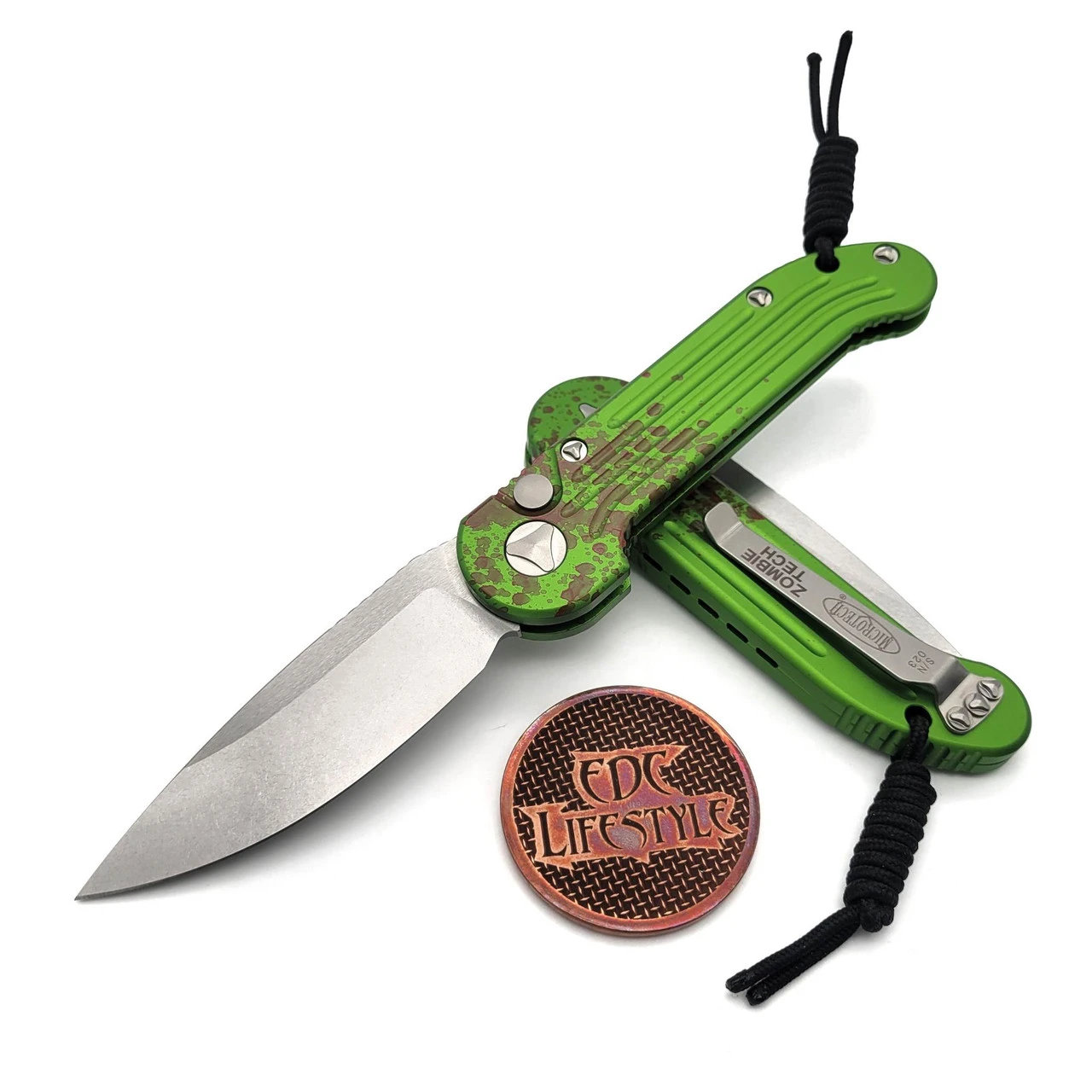 Microtech L.U.D.T. 135-10Z Zombie Stonewash LUDT 2 Microtech L.U.D.T. 135-10Z Zombie Stonewash LUDT - Image 2
