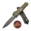 Microtech 142-1OBDS Combat Troodon Outbreak Deep Engraved Double Edge
