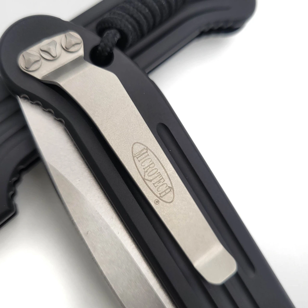 Microtech L.U.D.T. 135-11 Black Stonewash Standard Partial Serrated LUDT 2 Microtech L.U.D.T. 135-11 Black Stonewash Standard Partial Serrated LUDT - Image 2