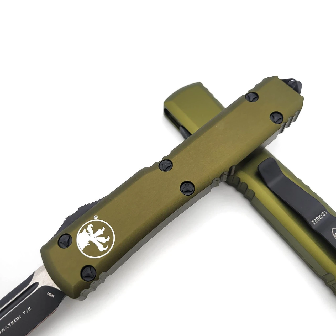 Microtech Ultratech 123-1OD OD Green Tanto Edge Standard 6 Microtech Ultratech 123-1OD OD Green Tanto Edge Standard - Image 6