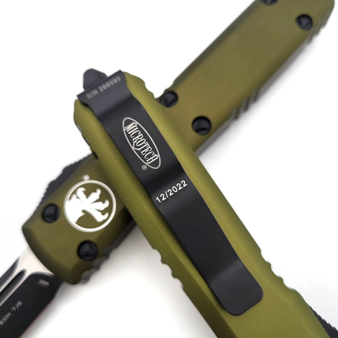 Microtech Ultratech 123-1OD OD Green Tanto Edge Standard 4 Microtech Ultratech 123-1OD OD Green Tanto Edge Standard - Image 4