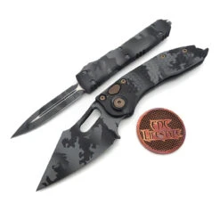 Microtech Knives A S/E Auto Stitch 169-1UCS/122-1UCS Ultratech Urban Camo Package