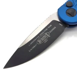 Microtech L.U.D.T. 135-1BL Blue LUDT Black Two Tone Standard -Microtech Shop 331232009 561885862667361 2632541842115502344 n 43135.1676523375
