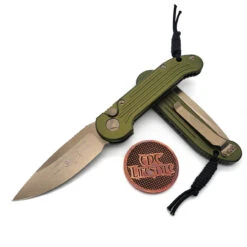 Microtech L.U.D.T. 135-13OD OD Green Bronze Standard LUDT
