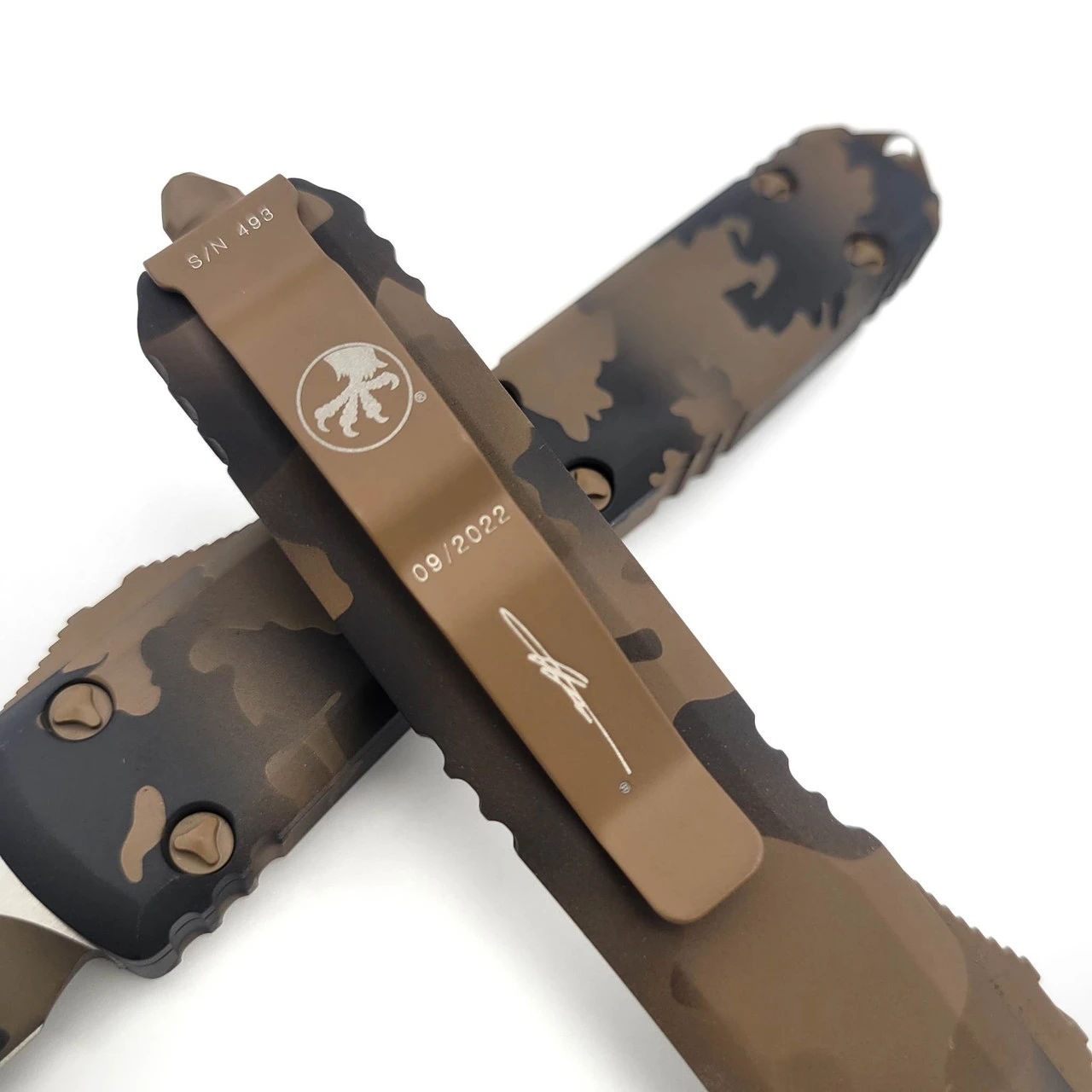 Microtech Ultratech 121-1CCS Coyote Camo Single Edge 5 Microtech Ultratech 121-1CCS Coyote Camo Single Edge - Image 5